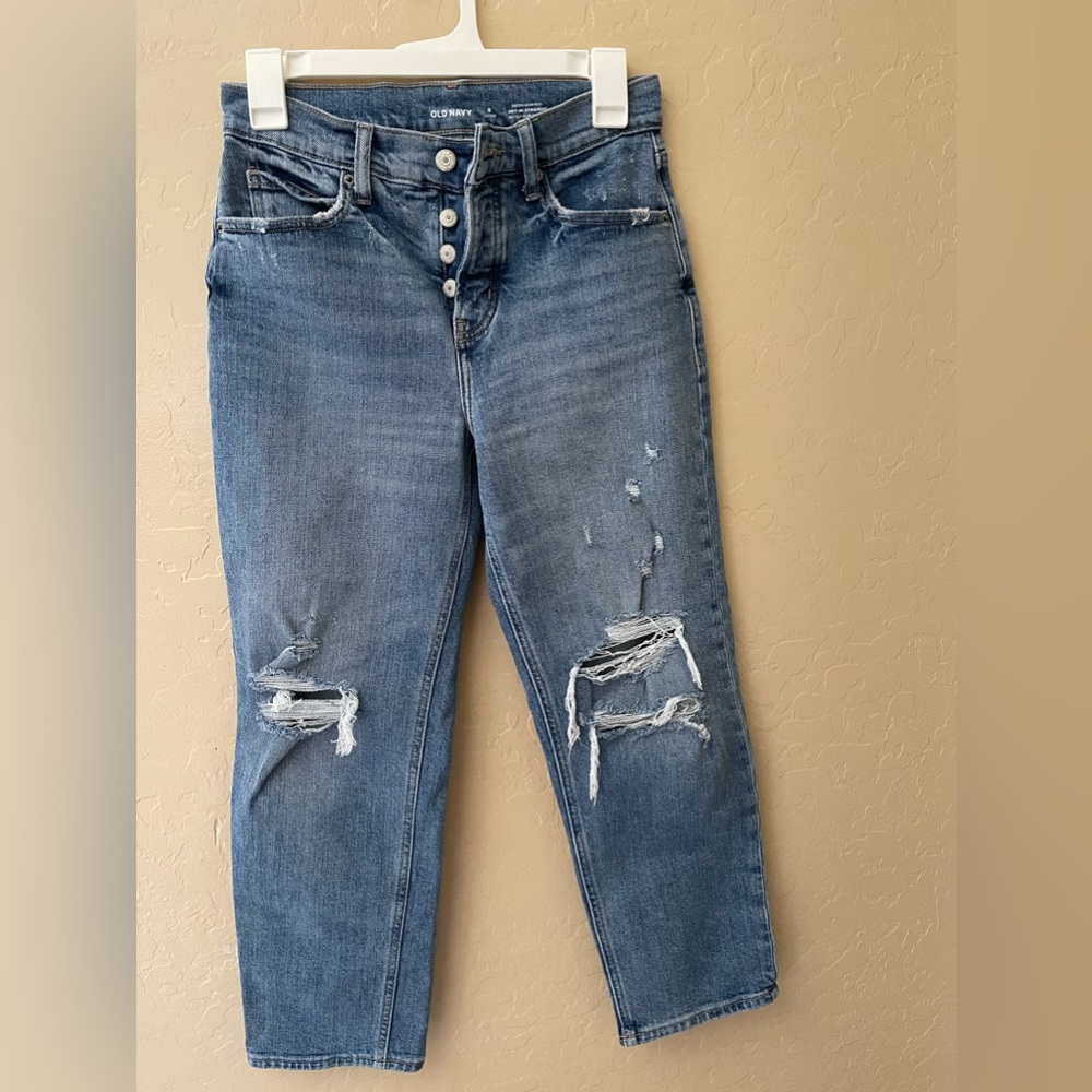 Old Navy extra high-rise jeans